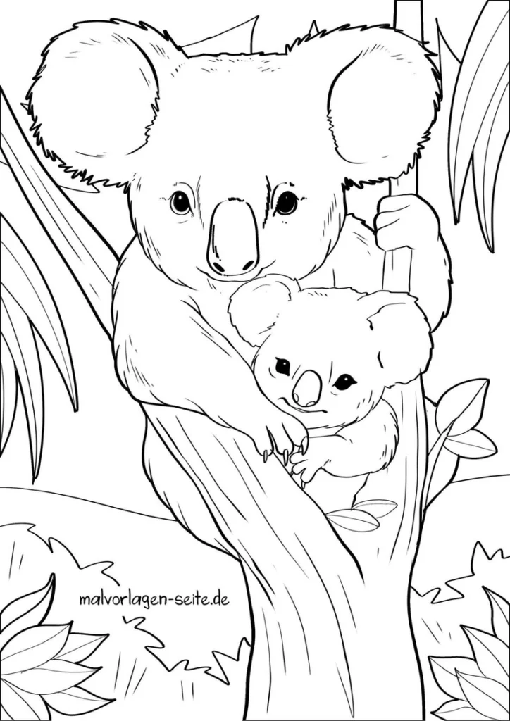koala-und-baby-im-baum