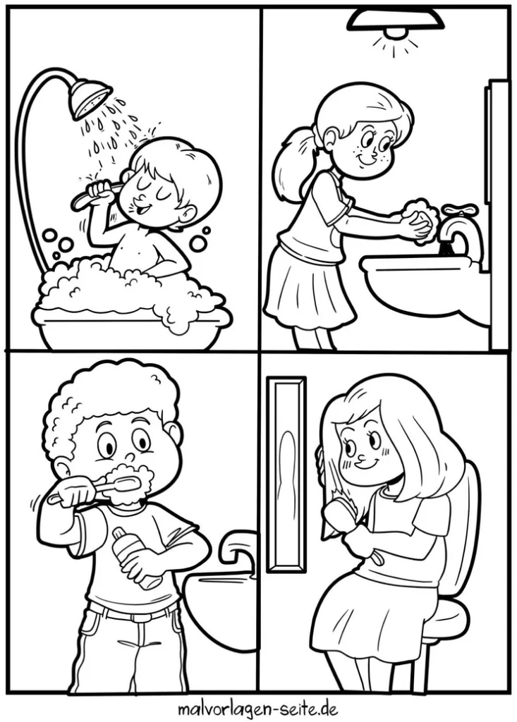 koerperpflege-ausmalvorlage-kinder-aktivitaeten