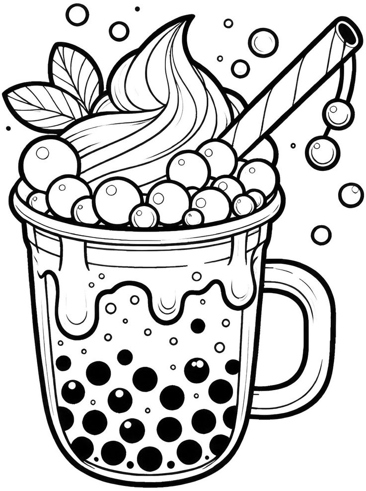 koestliches-getraenk-sahne-bunten-perlen