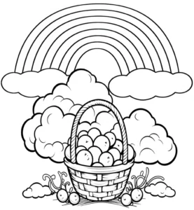 korb-mit-aepfeln-und-regenbogen-malen-vorlage