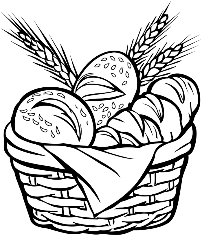 korb-mit-frisch-gebackenem-brot-und-weizenaehren