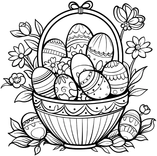 korb-mit-ostereiern-fuer-osterfest