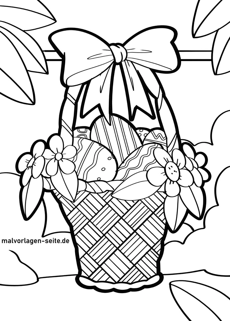 korb-mit-ostereiern-und-blumen-ausmalvorlage