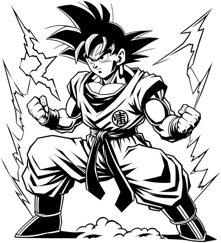 kraftvoller-kaempfer-ausmalbild