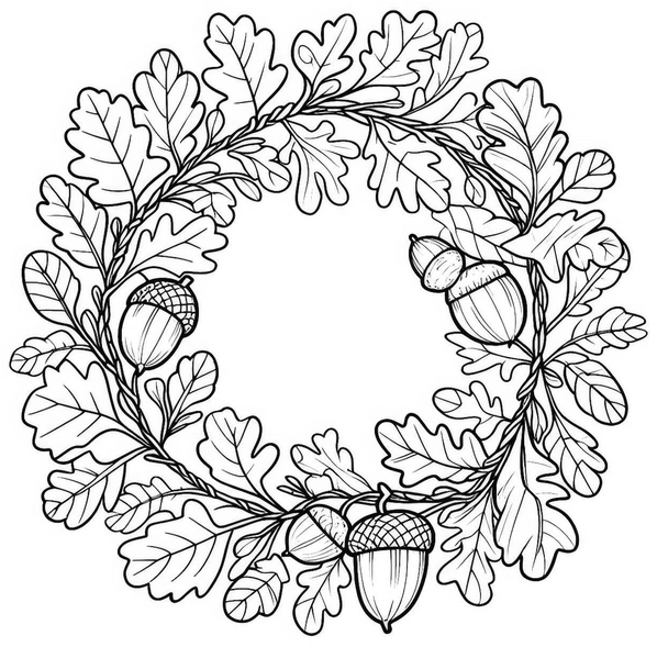 kranz-aus-eichenblaettern-und-eicheln