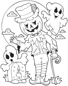 kuerbis-und-geister-malvorlage-fuer-halloween