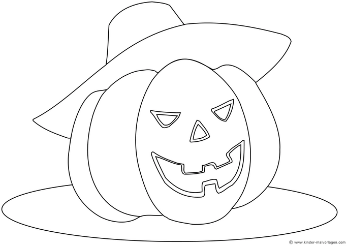 kuerbiskopf-mit-hut-fuer-halloween