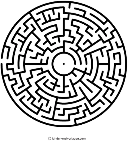 labyrinth-in-kreisform-malen