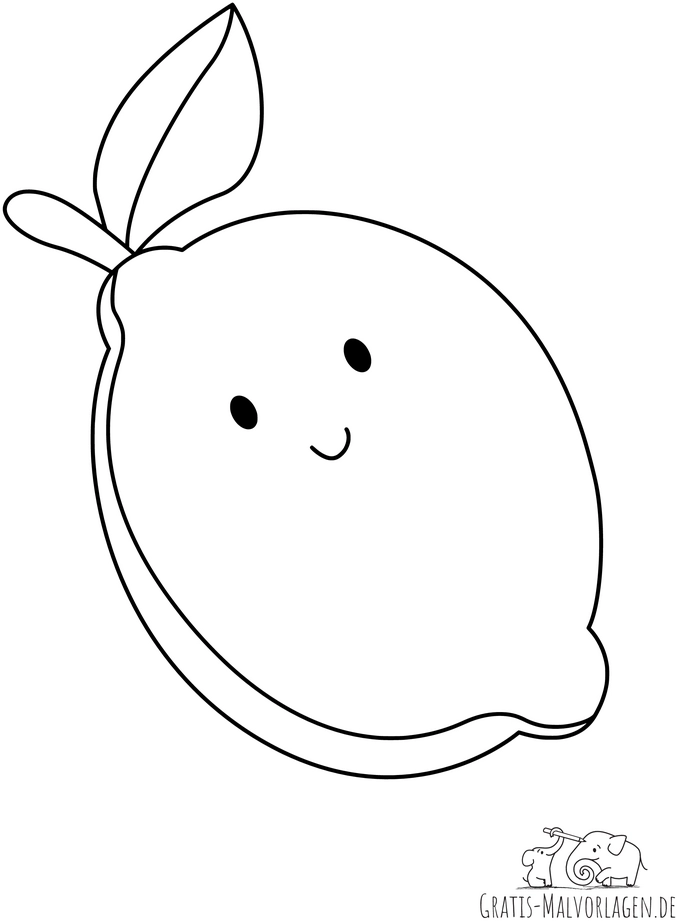 laechelnde-limone-malvorlage