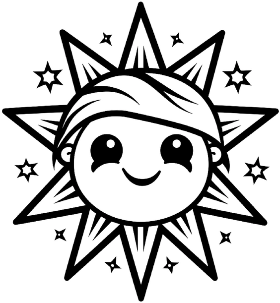 laechelnde-sonne-mit-sternen