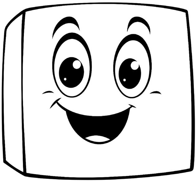 laechelndes-quadrat-malvorlage-kinder