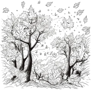 laubbäume-im-herbst-mit-fallenden-blättern