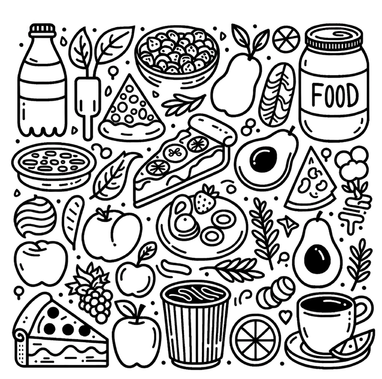 lebensmittel-malen-ausmalvorlage-zum-drucken