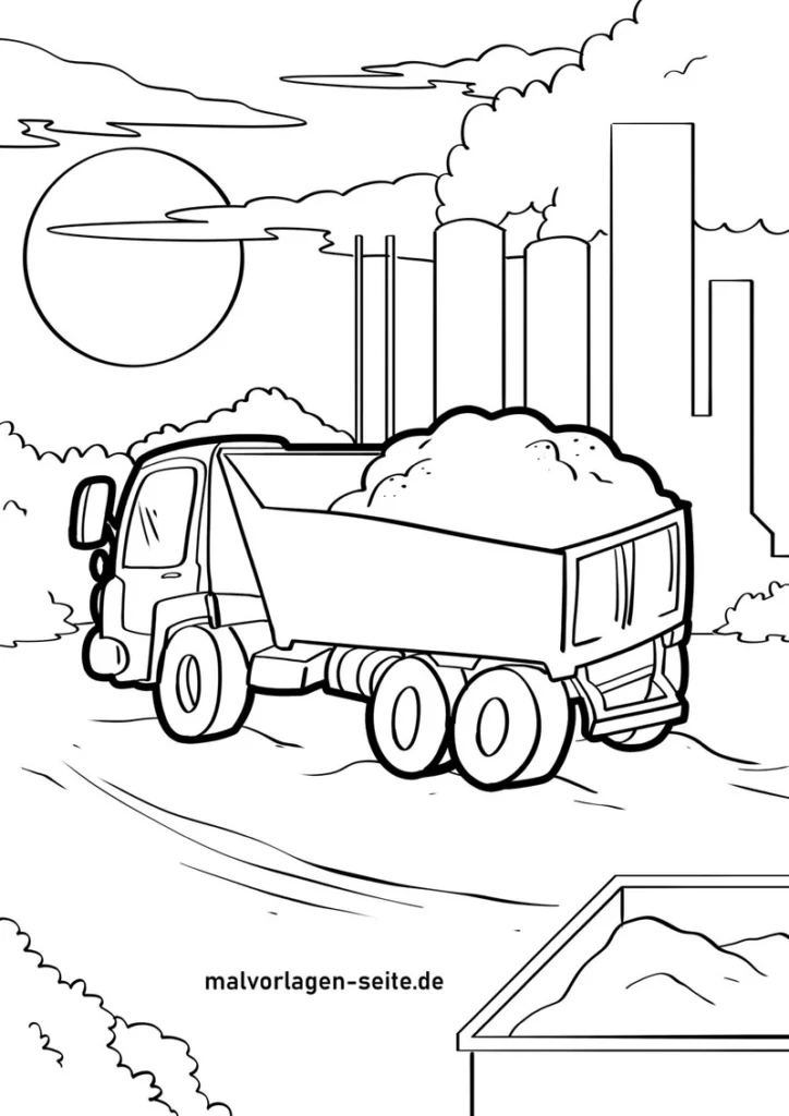 lkw-auf-baustelle-malen