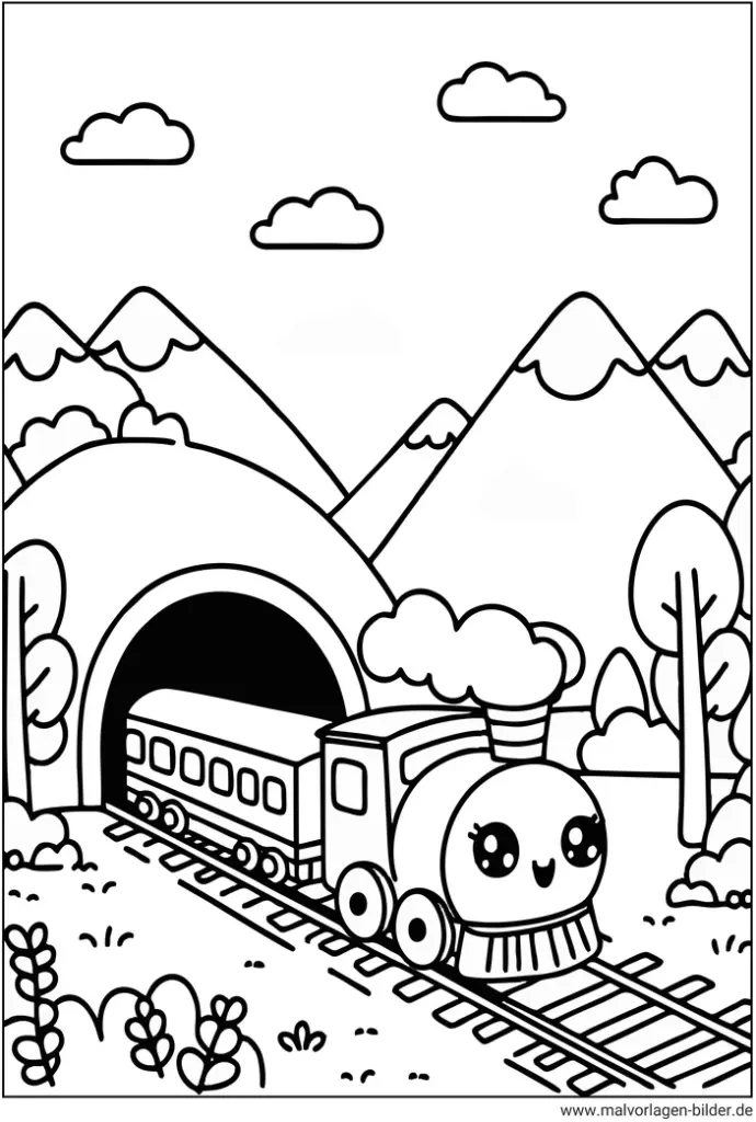lokomotive-aus-tunnel-ausmalvorlage