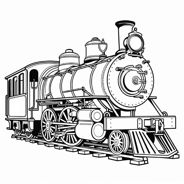 lokomotive-dampflok-ausmalvorlage