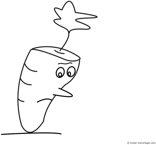 lustige-karotte-malen