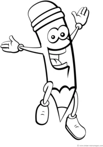 lustiger-bleistift-mit-armen-und-beinen