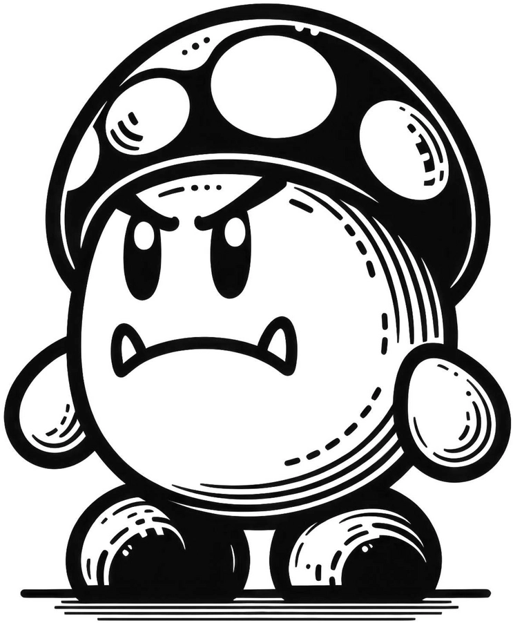 lustiger-pilz-charakter-ausmalvorlage