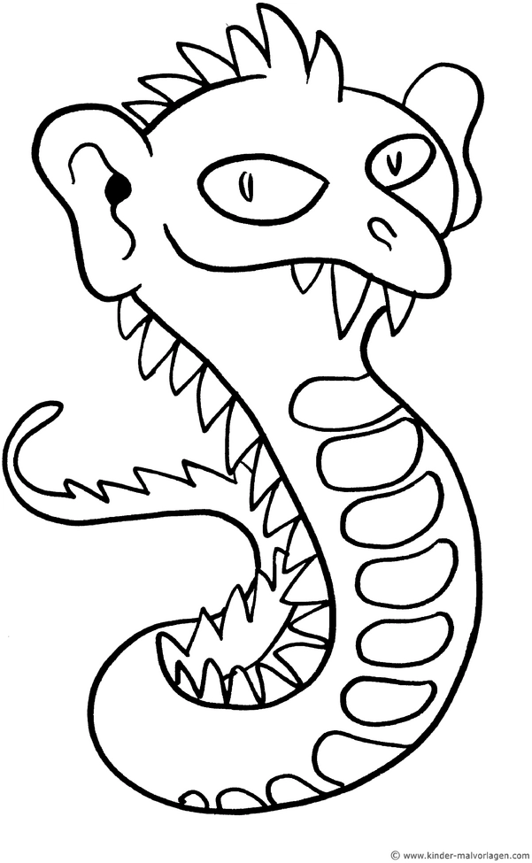 lustiges-monster-mit-grossen-augen-ausmalvorlage