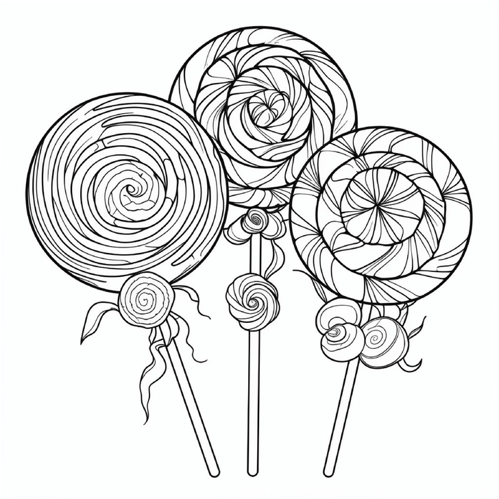 lutscher-mit-spiralförmigen-mustern-ausmalen