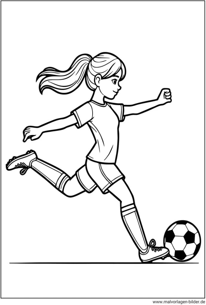 maedchen-fussball-ausmalbild-kreativ-gestalten