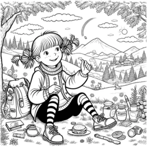 maedchen-in-der-natur-mit-picknick