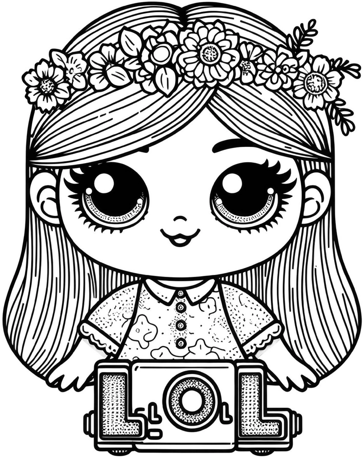 maedchen-mit-kamera-und-blumenkrone