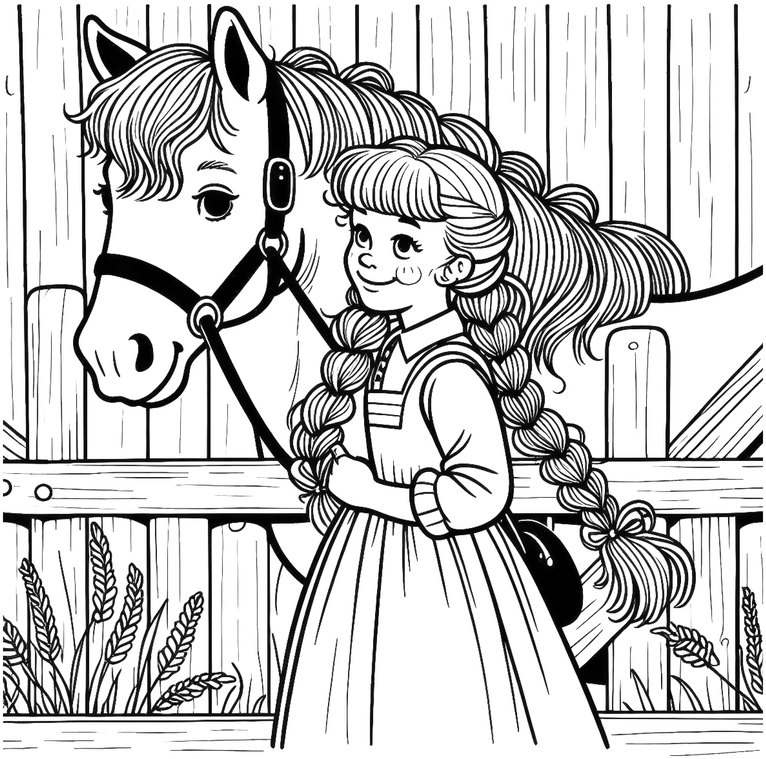 maedchen-mit-pferd-auf-dem-bauernhof