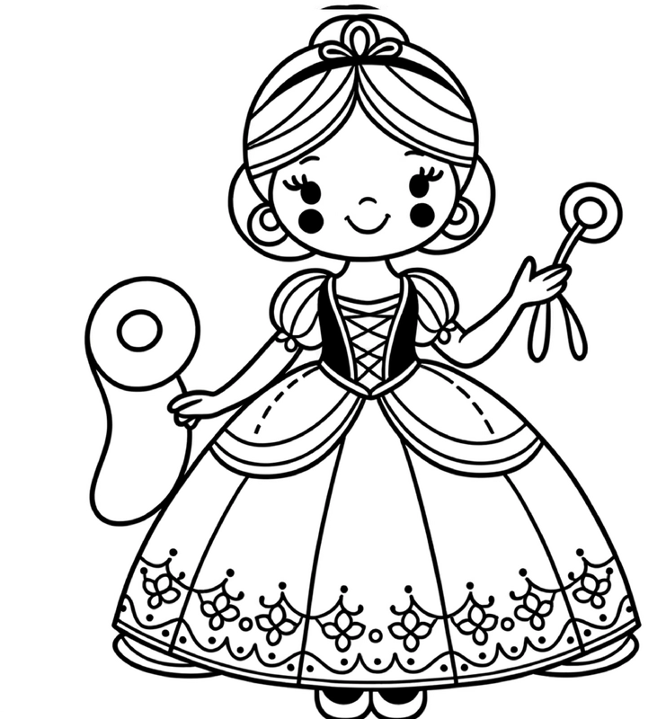maerchenfigur-mit-zauberstab-ausmalbild
