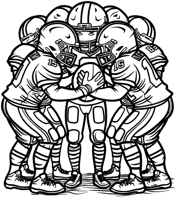 malvorlage-american-football-spieler-in-formation