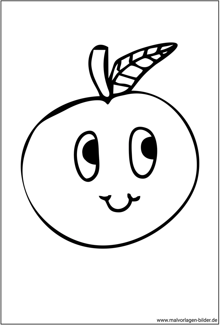 malvorlage-apfel-freundliches-gesicht