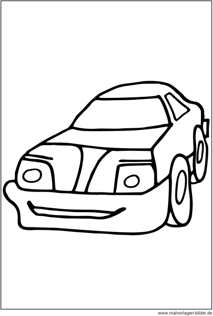 malvorlage-auto-zum-ausmalen-fuer-kinder