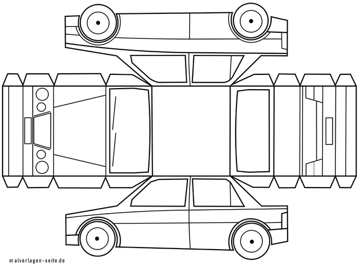malvorlage-autos-von-oben-ausmalen