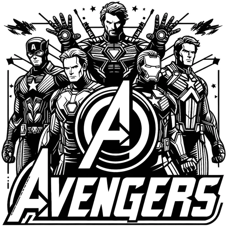 malvorlage-avengers-superhelden-ausmalbild-fuer-kinder