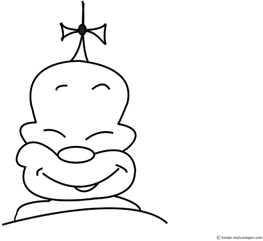 malvorlage-baby-mit-propeller-zum-ausmalen