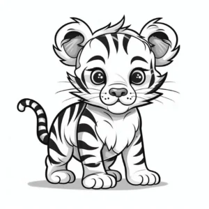 malvorlage-baby-tiger-suesse-details-gestalten