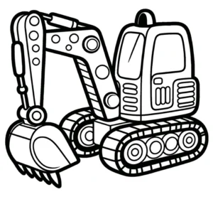malvorlage-bagger-ausmalbild-kinder