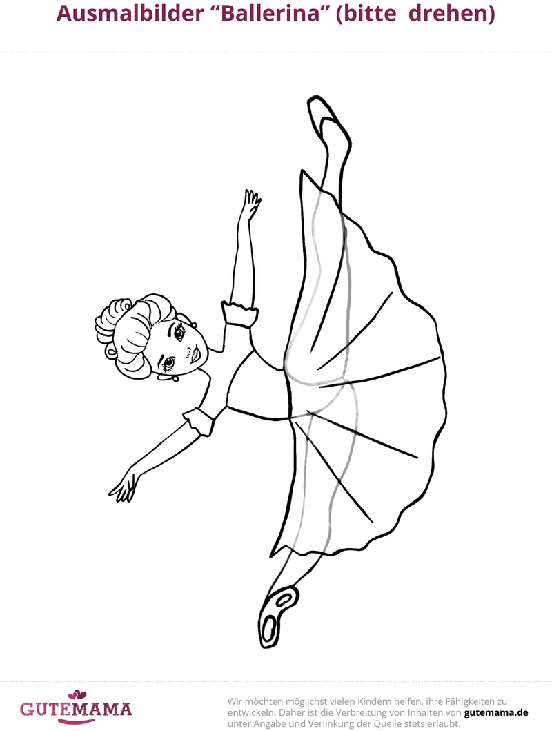 malvorlage-ballerina-in-bewegung