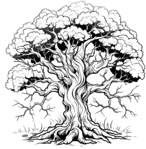 malvorlage-baum-ausmalbild-fuer-kreative-koepfe