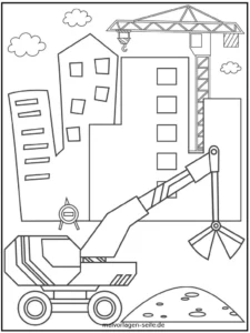 malvorlage-baustelle-mit-kran-und-baumaschinen