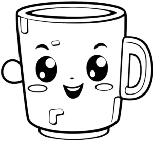 malvorlage-becher-mit-gesicht-zum-ausmalen
