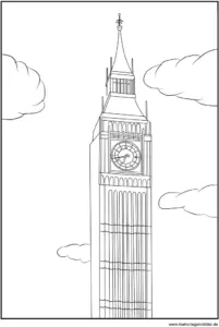 malvorlage-big-ben-in-london