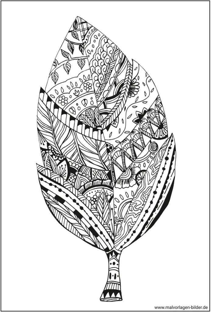 malvorlage-blatt-mit-mustern-zum-ausmalen