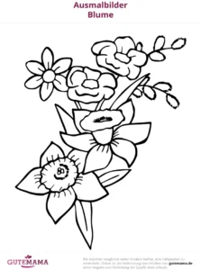 malvorlage-blumen-ausmalbild-kreativ