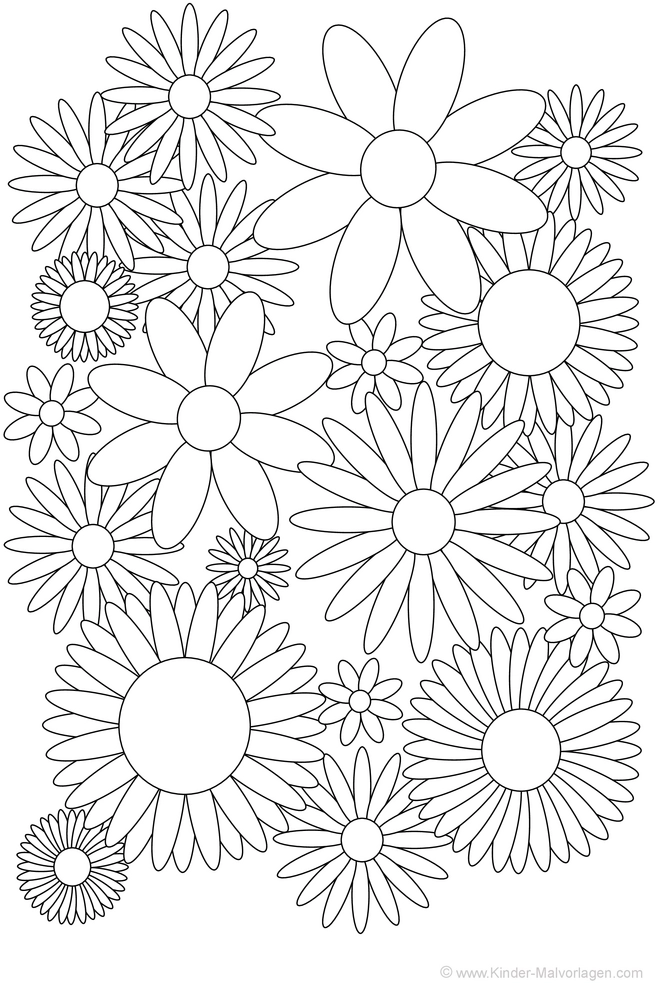 malvorlage-blumen-vielfalt-ausmalbilder