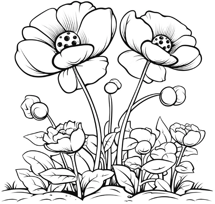 malvorlage-blumenfeld-fruehblueher
