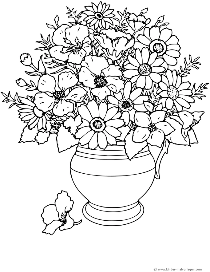 malvorlage-blumenstrauss-viele-blumen