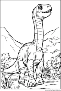 malvorlage-brachiosaurus-zum-ausmalen-fuer-kinder