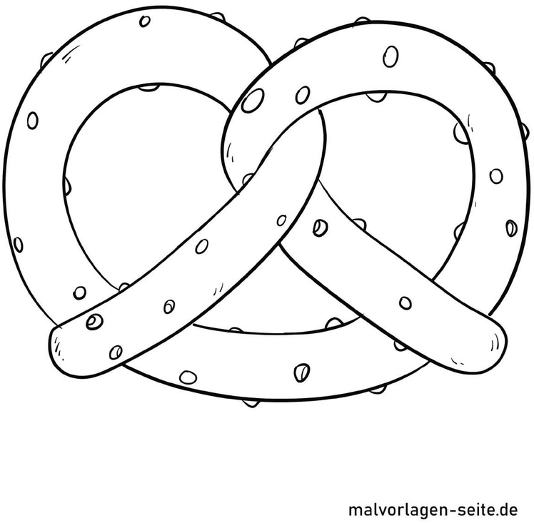 malvorlage-brezel-zum-ausmalen